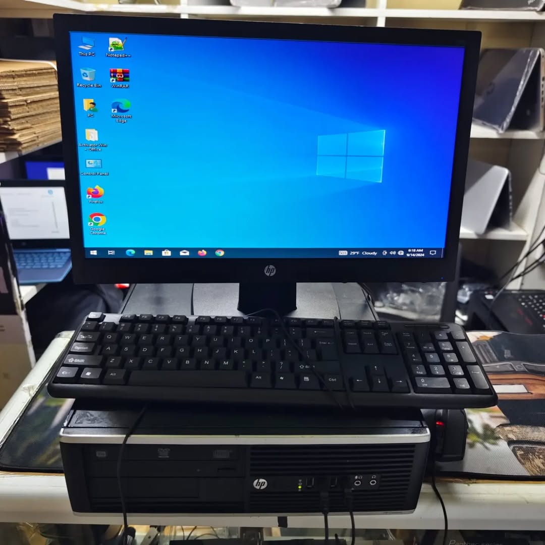 WhatsApp Image 2025-10-09 at 1.19.23 PM HP compaq pro 6200 SFF-2400 Intel core i5 4gb 500gb - Image 1